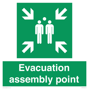 Evacuation assembly point